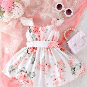 Floral baby girl dress SZ 12-18M